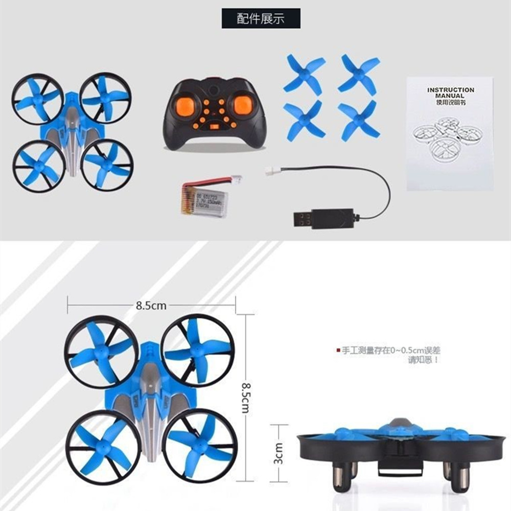 Mini Dron RC con Modo Sin Cabe - Eachine Drone E010 reseña y precio